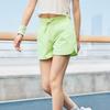 Skechers Однотонные дышащие спортивные повседневные шорты на шнуровке Женские шорты P226W041-014J