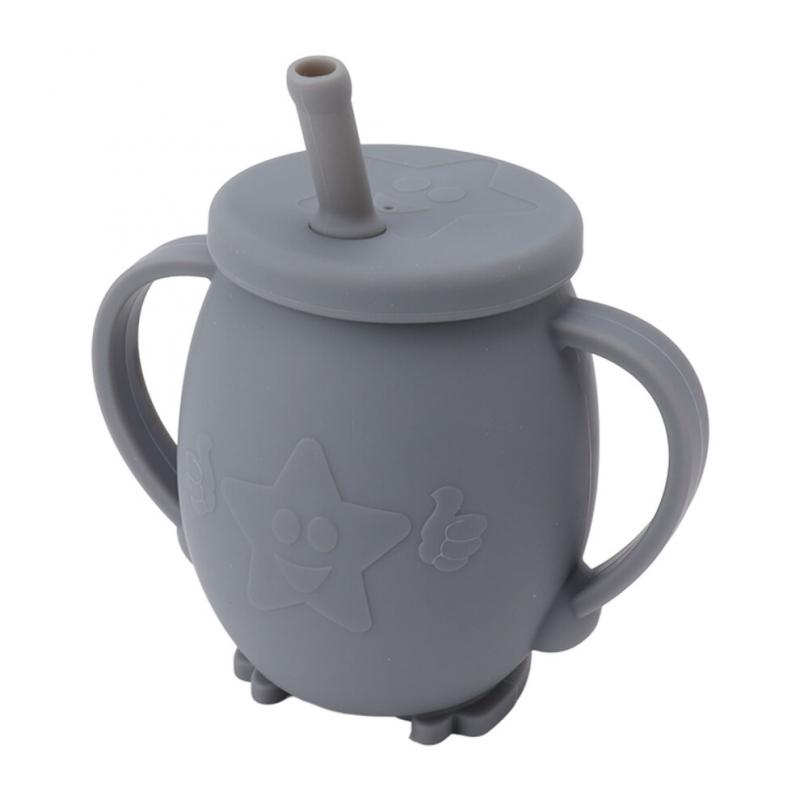 230ml Toddler Cups Silicone Training Sippy Cups