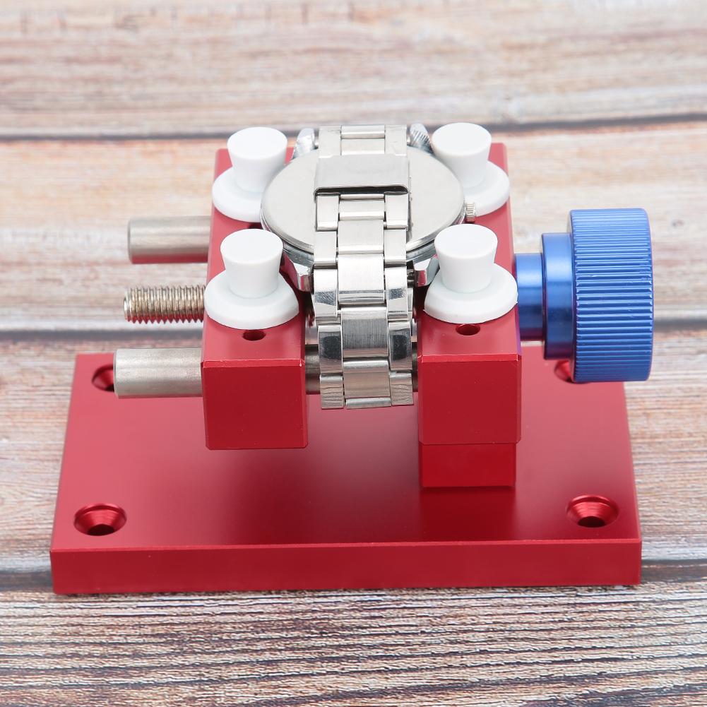 Metal Large Watch Holder Watch Repairing Tool for Watch Back Case Opening Battery Changing