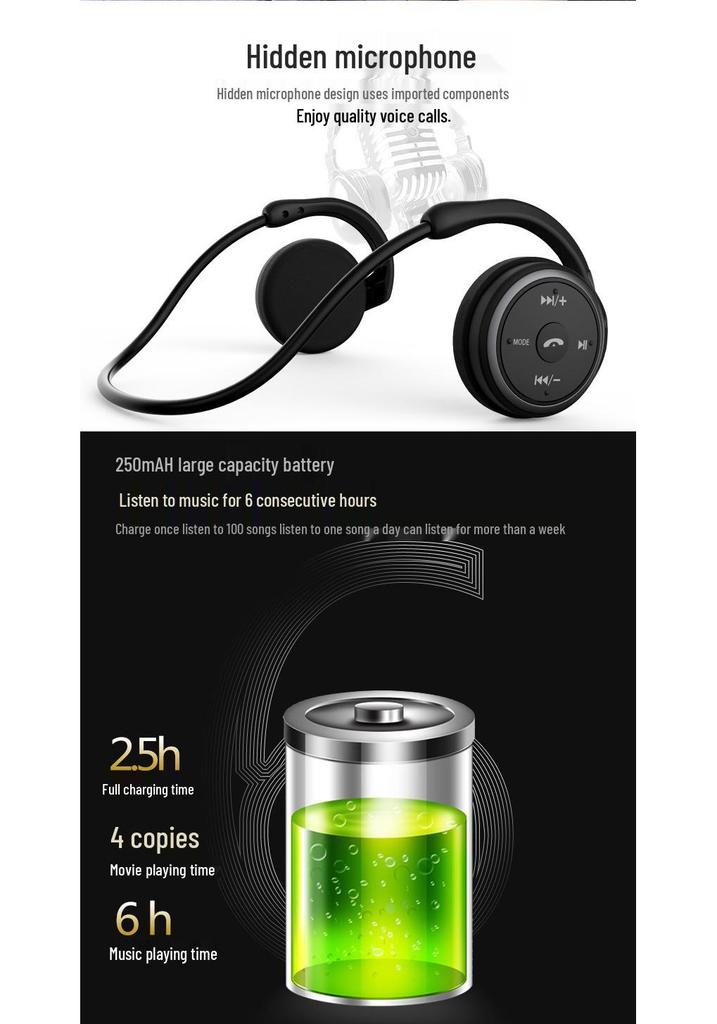 Беспроводные накладные наушники Shuai698 Bluetooth 5.0 с разъемом для карты и радио для бега