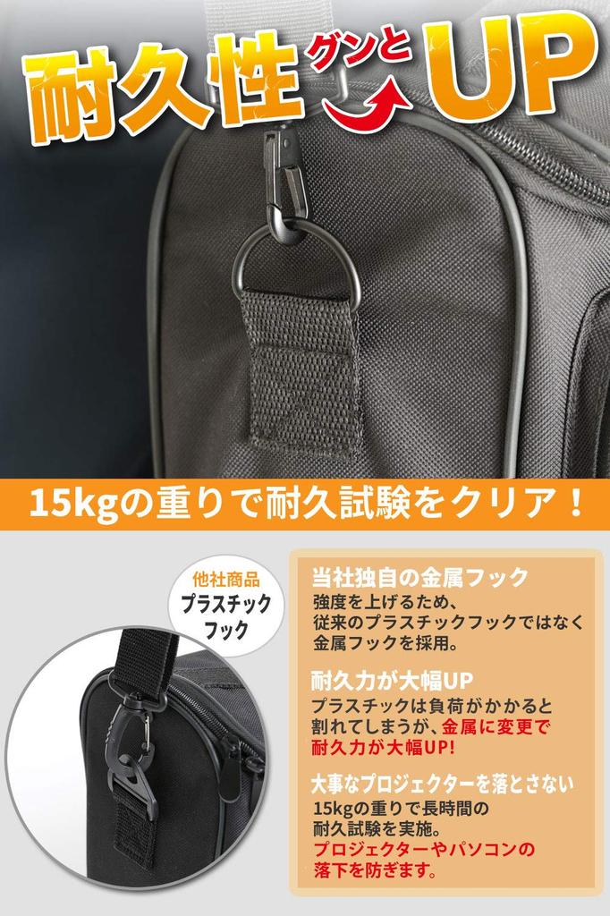 [IORIS] Совместимый с Epson кейс для проектора, Ударопрочный кейс для переноски с увеличенной вместимостью