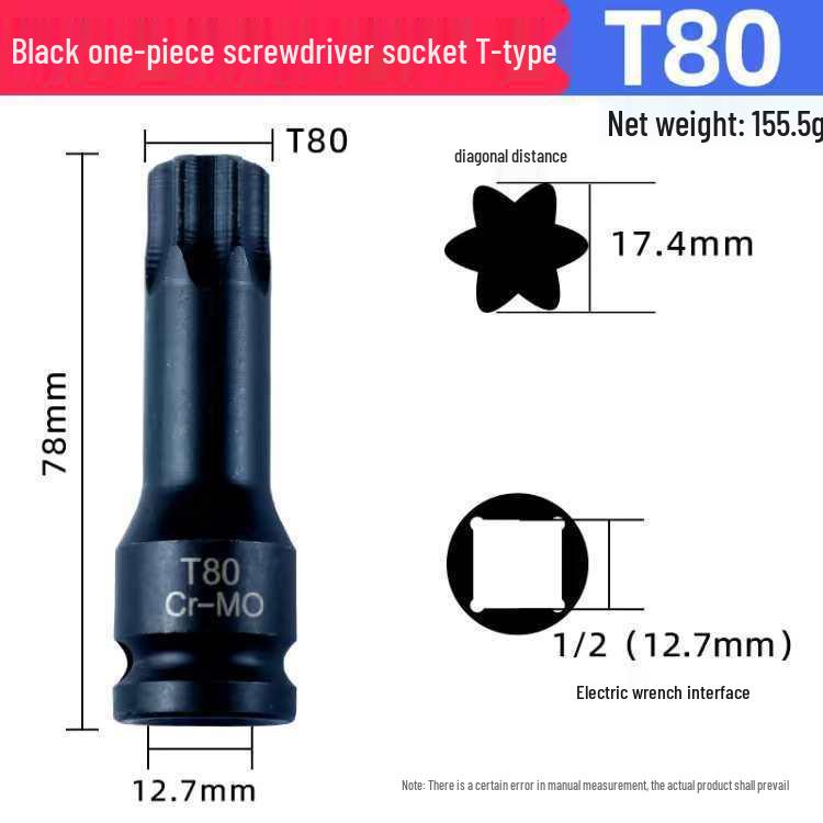 Набор 12-гранных Torx головок для пневматических и электрических гайковертов – Отверточные биты для авторемонта