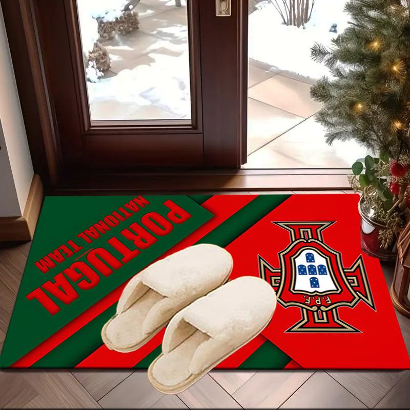 Portugal's National Emblem Area Rug Office rug, Chair Rug, Decor Carpet Livingroom bedroom Mat, Large Size Fan gifts Christmas gifts