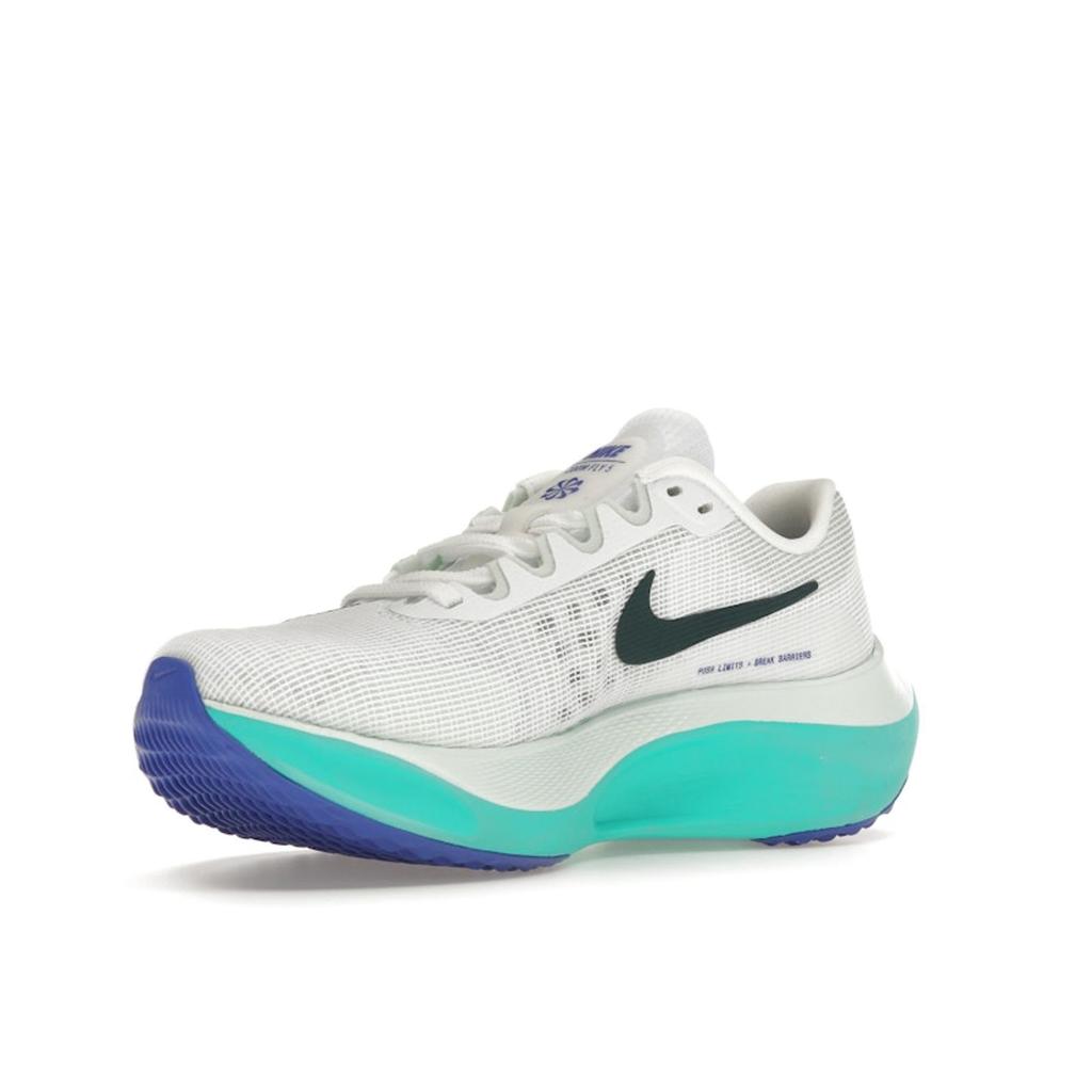 Nike Zoom Fly 5 White Barely Green Unisex Sneakers Clear-Jade Light-Ultramarine Deep-Jungle DM8968-302