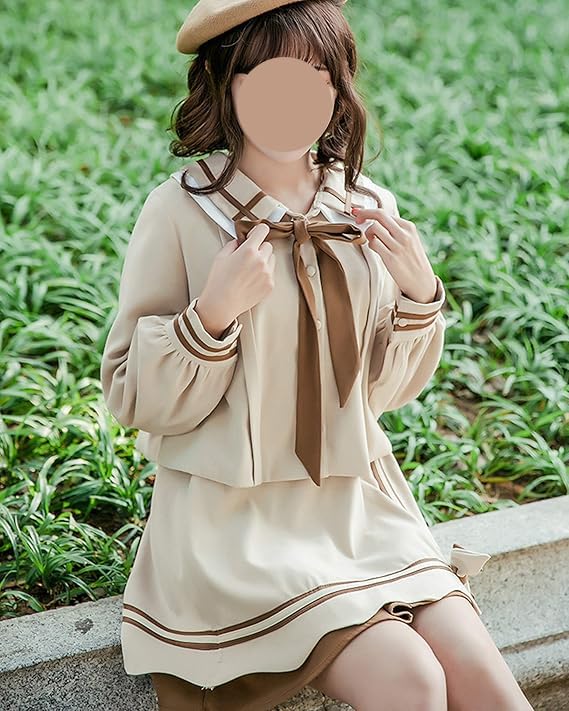 JIURUN Униформа Лолита Школьница JK Униформа Mori Girl Школьная Матроска Косплей Школьная Мечтательная Милое Платье, Униформа, Косплей, Юбка, Платье, Униформа,
