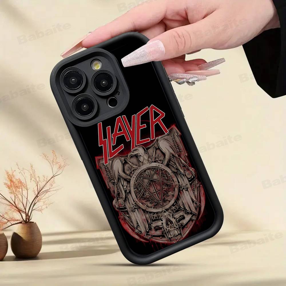 S-Slayers Band Phone Case For IPhone 17 16 15 14 13 12 11 Pro Max Silicone Back Cover