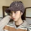 Hepburn temperament style~ autumn and winter woolen new equestrian hat women's retro foreign style elegant fashion beret