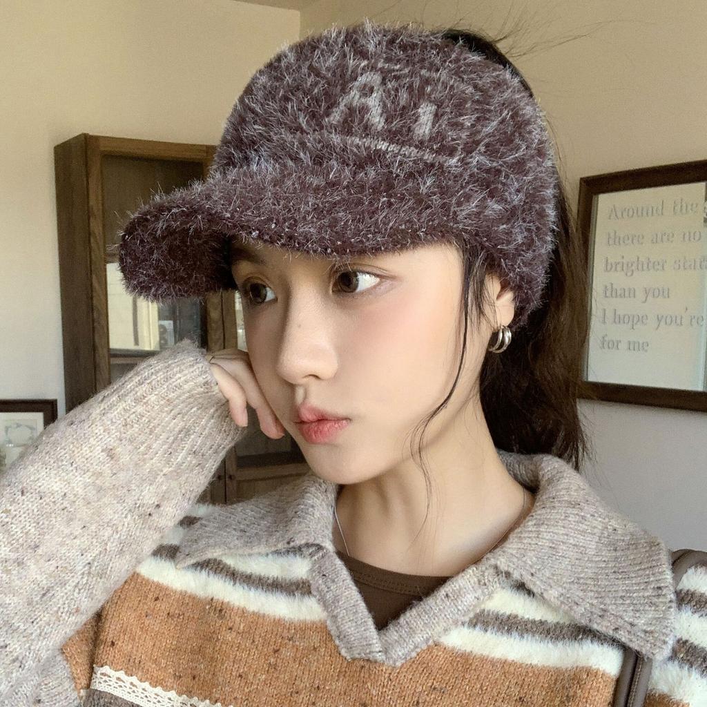 Hepburn temperament style~ autumn and winter woolen new equestrian hat women's retro foreign style elegant fashion beret