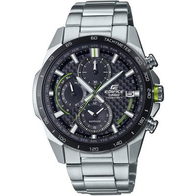 EDIFICE EQW-A2000DB-1AJF [EDIFICE Мужские часы из нержавеющей стали с сапфировым стеклом Радиоволны Солнечные (Карбоновый циферблат) Умный доступ]