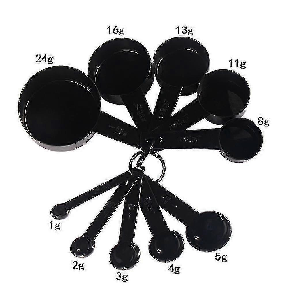 10 In 1 Measuring Spoons And Cups Set Kitchen Plastic Measuring Set Measuring Dry And Liquid Ing Z65