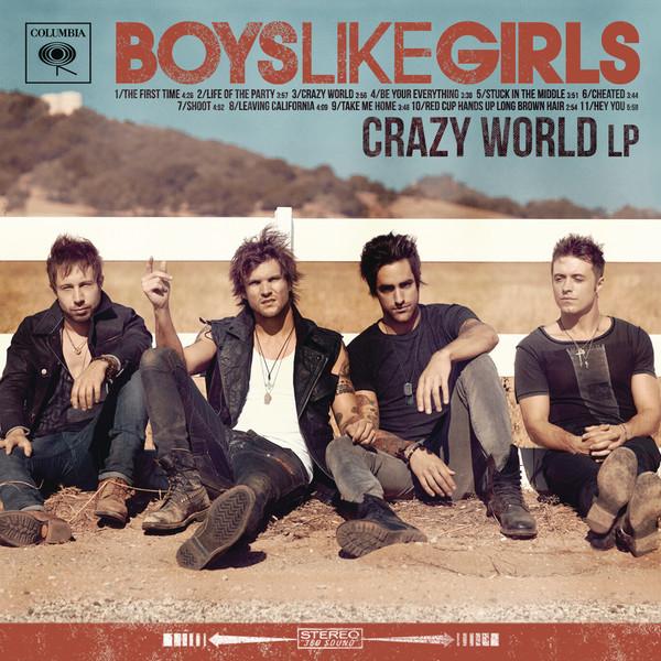 CD BOYS LIKE GIRLS - Crazy World 88697731622 Columbia 2012 US Rock Used