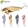 HENGJIA Металлическая рыболовная приманка VIB 11,8 г/5 см, 3D глаза, рыболовные снасти для окуня и форели