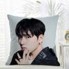 Korea Kpop ZZICO Cushion Cover Daily Washable Linen Pillowcase Soft  for Sofa Bed Home Room Decor