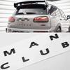 3D ABS Черный Логотип Clubman Эмблема Countryman Буквы Наклейка Значок на Багажник Автомобиля