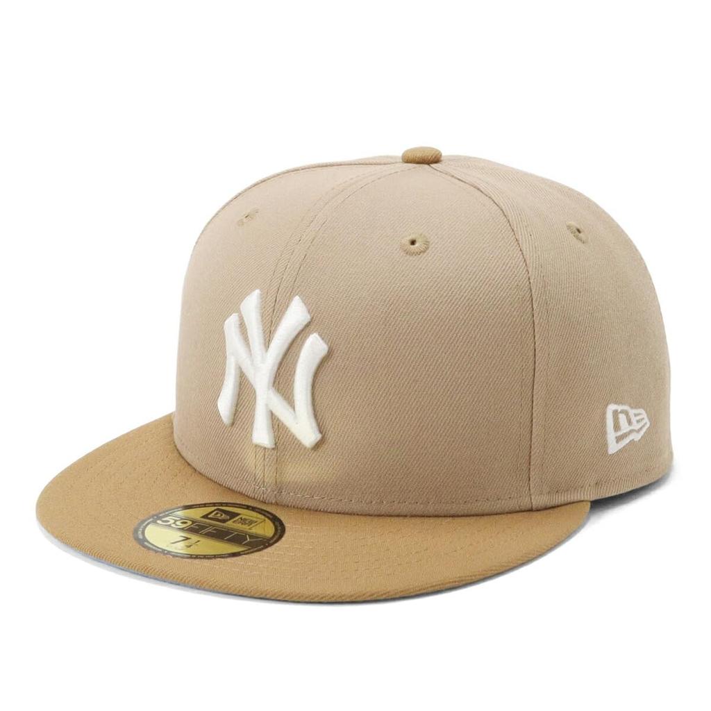 New Era 59FIFTY Cap MLB New York Yankees NY Under Visor and 5950 Straight Flat Visor Unisex Summer Sun Protection UV Protection Cool Hairstyles