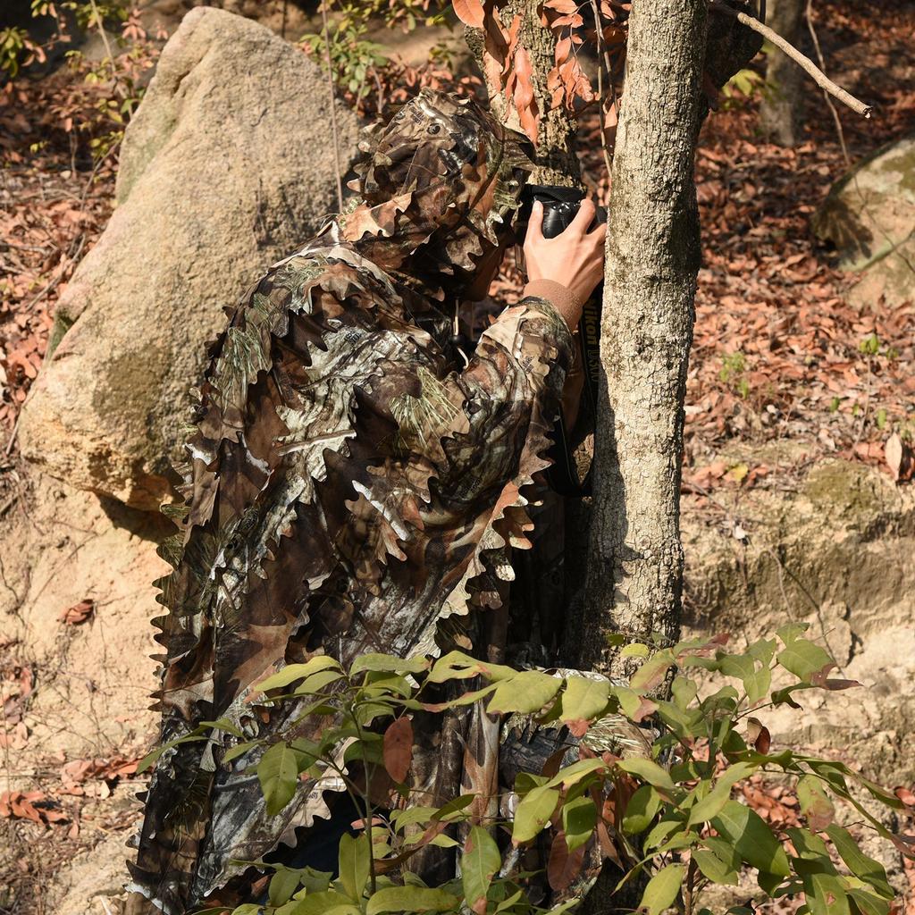 Охотничий камуфляж Big Tree 2.0 Bionic Camouflage Cloak Camouflage Outdoor Photography Birding CS Game Tactical Suit
