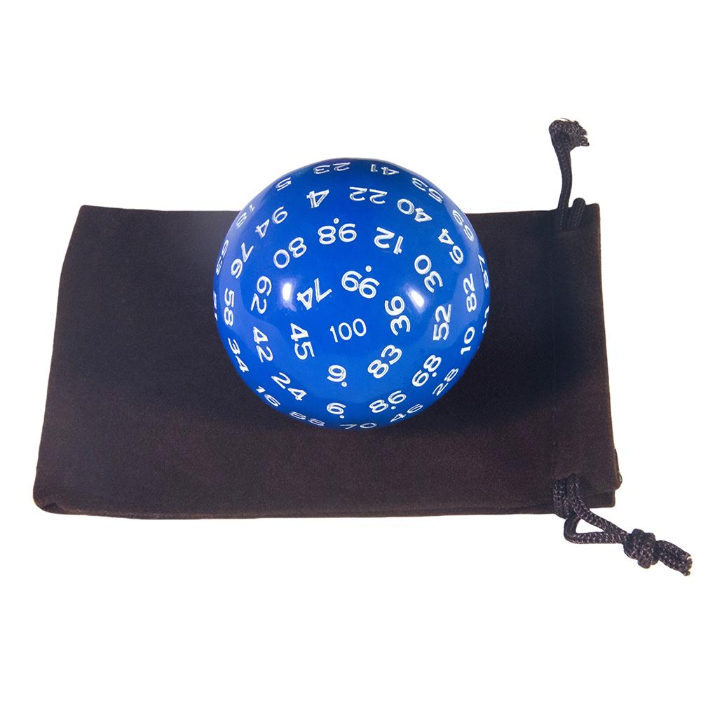 D100 Dice DND Многогранные игральные кости с сумкой для ролевой игры DND