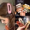 Большая заколка для мытья лица, Простая и милая заколка для затылка, Зажим для челки и выбившихся волос, Верхний зажим, Боковая заколка-уточка, Головной убор.
