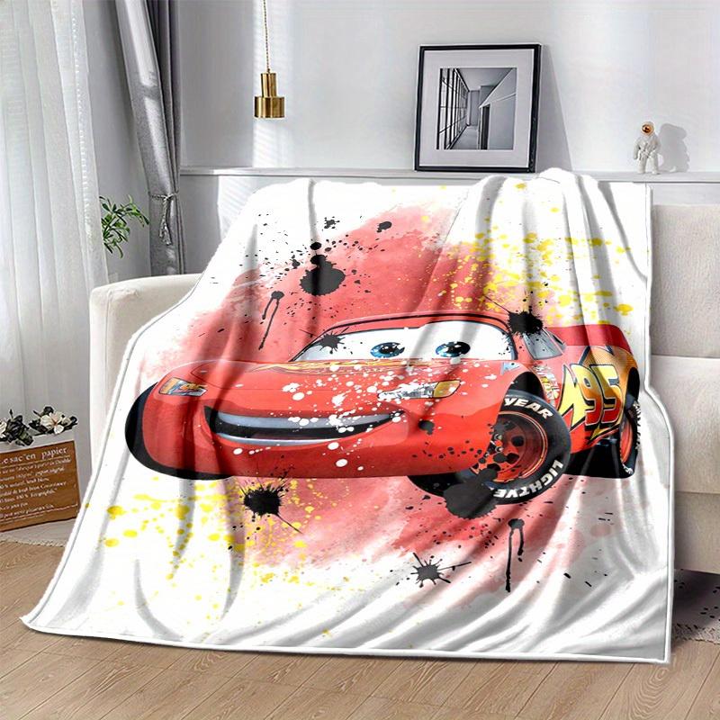 1PC Seasonal Universal Car Art Blanket - Perfect for Home Decoration, Gift Idea, Soft Flannel Throw Blanket - Versatile & Cozy for Bedroom,