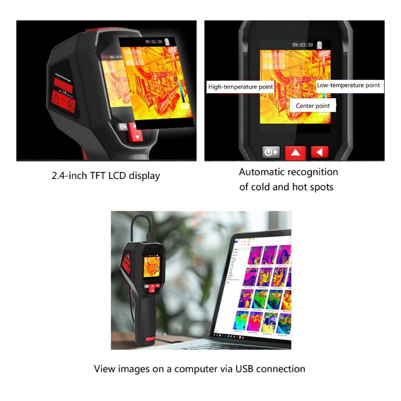 Thermal Imaging Camera for Water Pipe Leak and Power Electrical 240x240 Handheld Infrareds Thermal Imager