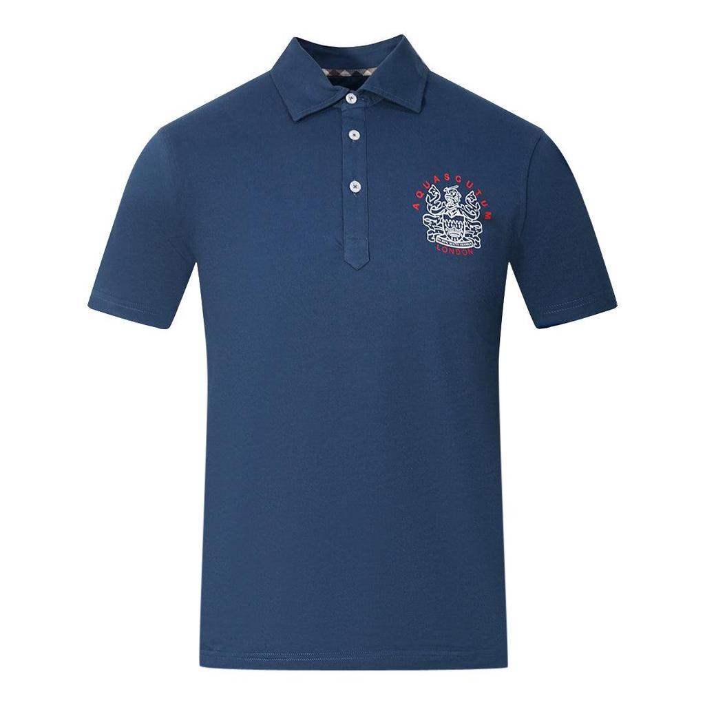 Aquascutum Unisex Adult Aldis London Logo Polo Shirt