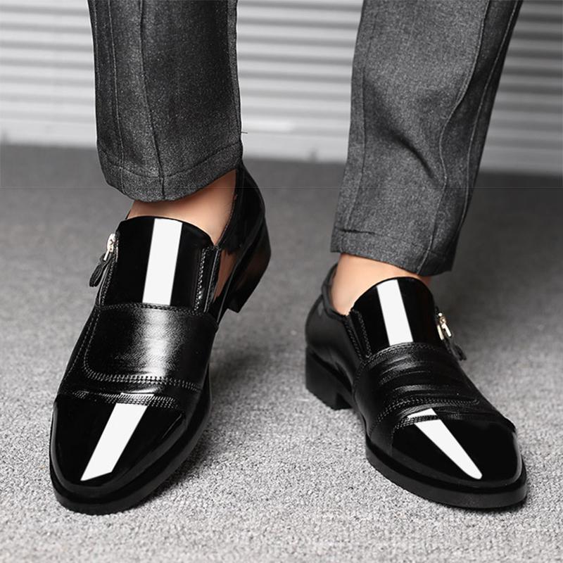 Zapatos Para Hombre Мужская обувь для общения Роскошные мужские туфли из кожи Модная мужская обувь на плоской подошве Итальянская деловая повседневная обувь Лоферы