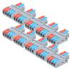 10Pcs Cable Connector Terminal Multi Function 2 In 4 Out Quick Wiring Connection LT-624