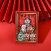 Wooden New Year Decorative Painting New Year Living Room Decorative Painting Frame
