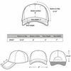 Baseball Cap Adjustable Size for Running Workouts and Outdoor Activities All Seasons