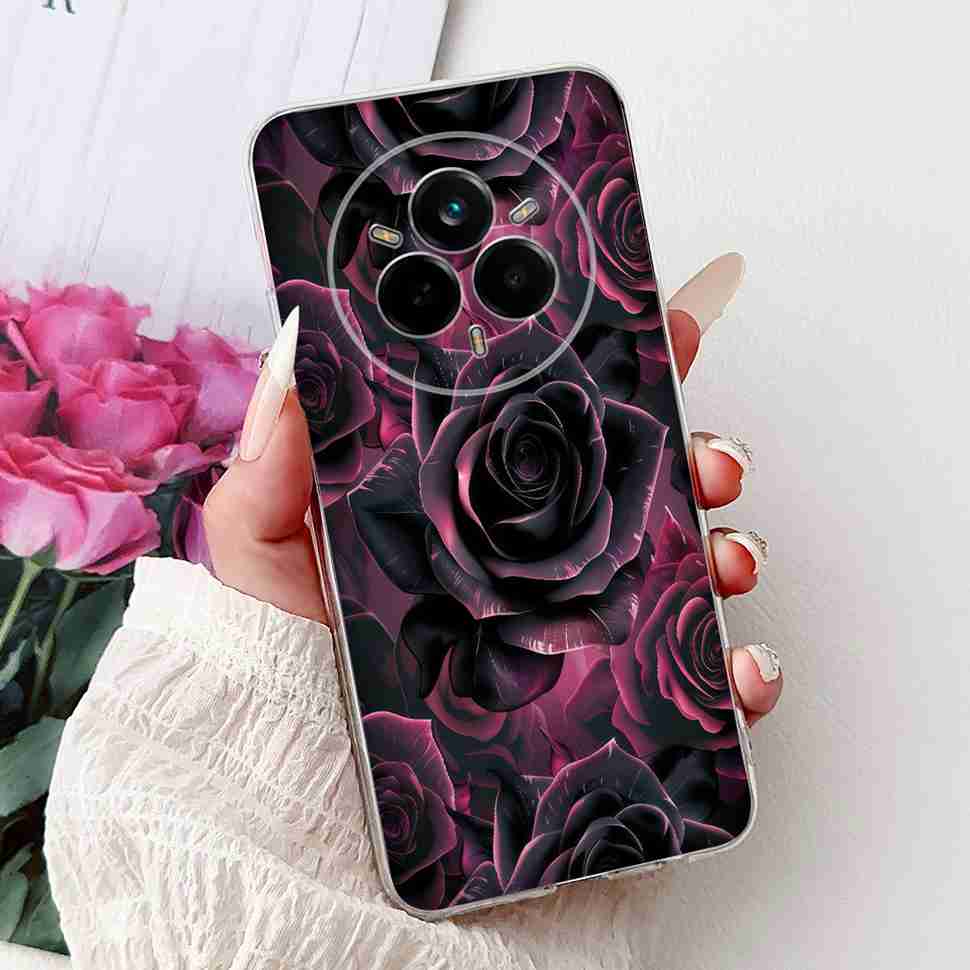 Чехол для Realme 14 Pro 5G RMX5056 Новый модный стиль Мягкий силиконовый чехол из ТПУ для Realme 14Pro+ 14Pro Plus 5G RMX5051 Защитный корпус-бампер