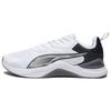 Infusion Sports Cushioning Low Top Running Shoes Unisex Sneakers White Black Gray 377893-11