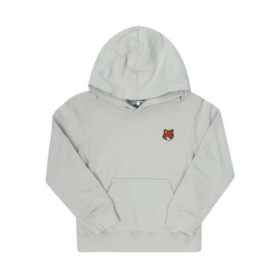 Maison Kitsune Детская толстовка с нашивкой-лисой Mqujh00kmbis4
