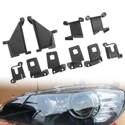 Ремонтный кронштейн фары Комплект крепления Левый и Правый Для BMW X5 E70 X6 E71 2008 2009 2010 2011 2012 2013 63117205837 63117205838