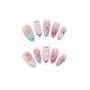 Wearable Nails High-end Flower Epoxy European And American Island Style Hot Girl Manicure Nail Strips