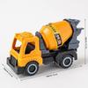 Plastic Tractor Excavator Bulldozer Drop Resistant Simulation Diecast Crane Truck Model  for Boys