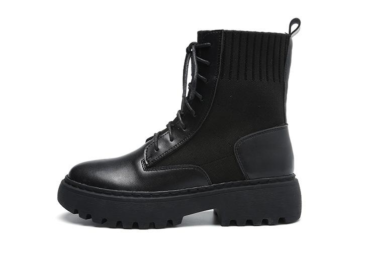 Boots Women Genuine Leather Shoes For Winter Boots Shoes Woman Casual Spring Genuine Leather Botas Mujer Female Ankle Boots