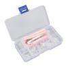 Eye Glass Repairing Kit Multiple Silicone Nosepiece Screwdriver Screw Tweezers Mirror Cloth Set
