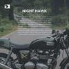 Очки BOBSTER Night Hawk Черные Линзы Дымчатые Мотоциклетные Защита от УФ-излучения 100% BHAWK01 Светоблокирующие