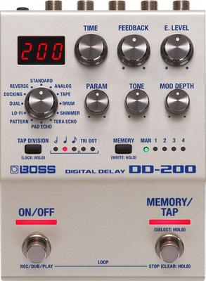 ЦИФРОВАЯ ЗАДЕРЖКА Задержка BOSS/DD-200