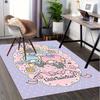 Office Rug Little Twin Stars, Halloween Anti-Slip Rug, Machine Washable for Living Room, Bedroom, Office, Multiple Sizes, Bedroom Mat, Decorative Mat,