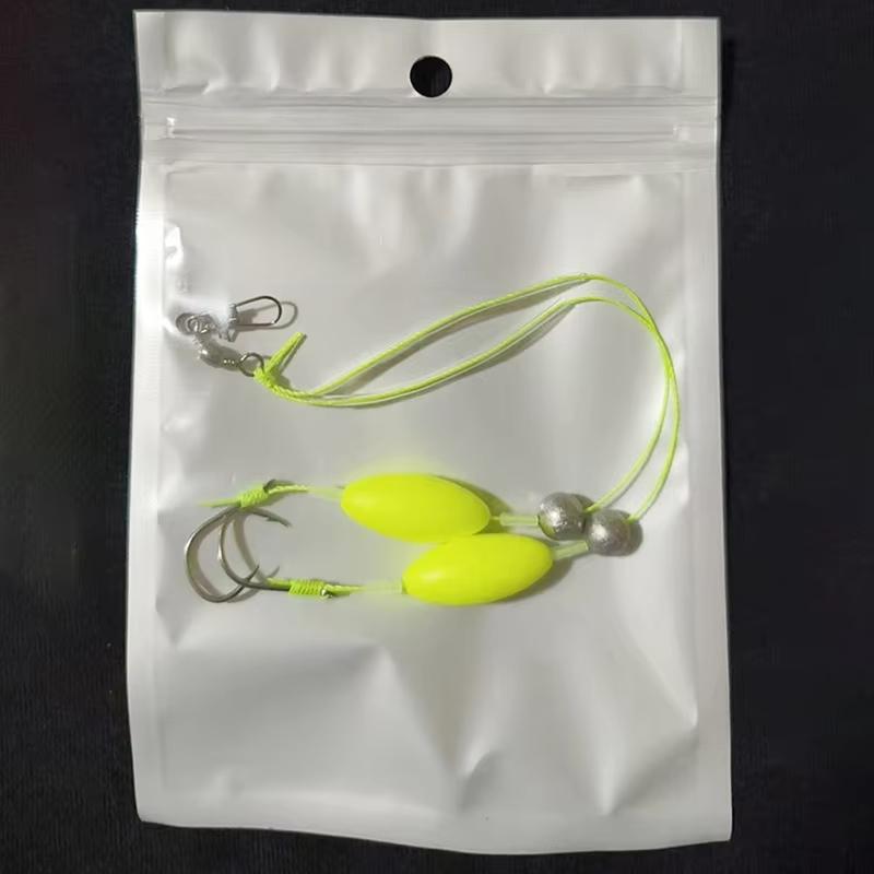 Anti Bottom Double Hook Fishing Rig Auto Reverse Design High Catch Rate Cost Effective for Bulk Fishing Gear Purchasers