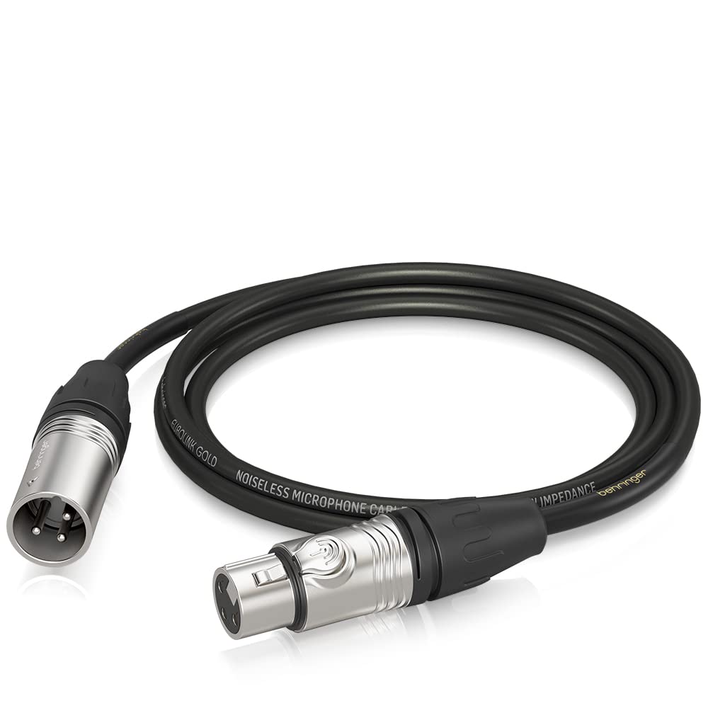 Behringer Микрофонный кабель черный/серебристый GMC-150