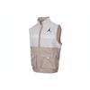 Stand Collar Zippered Utility Vest With Multiple Pockets Men Vest Sail FD4800-133