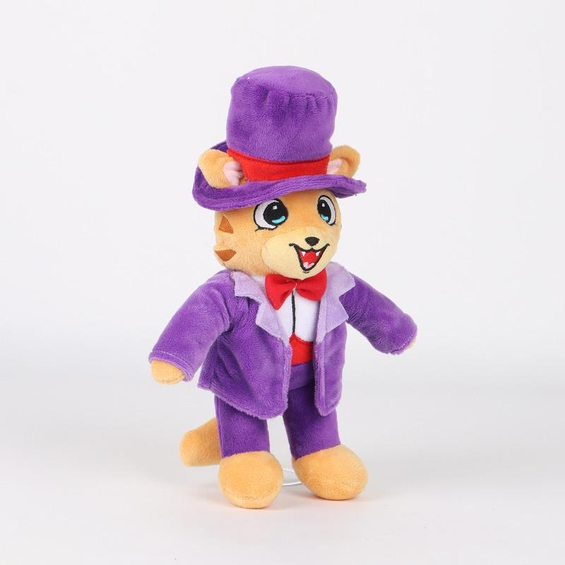 New Funland Horror Game Plush Set Elliott The Cat and Ella The Dog Plush Toys Cute Mascot Dolls Suitable for Children's Birthday Fans Collection Gifts