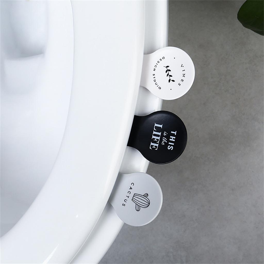 No Touch Toilet Seat Handle Hygienic Lift Tool for Bathroom Sanitary Use with Ergonomic Grip and Durable Material Design