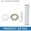 Transmission Shifter Lever Linkage Repair Kit 1377083 15538092 for Chevrolet Monte Carlo 1980-1988 Silver Tone