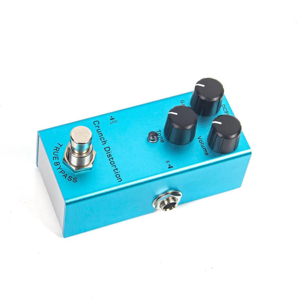 Electric Guitar Distortion & Reverb Effects Pedal