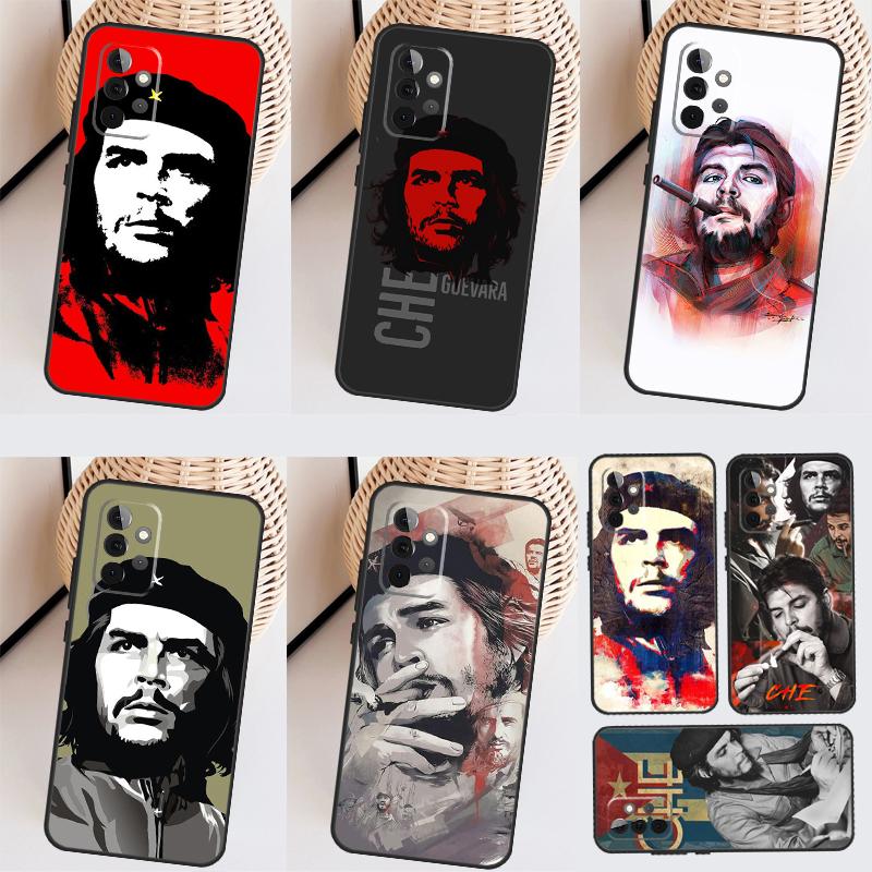 Чехол с Че Геварой для Samsung Galaxy A53 A33 A23 A13 A14 A24 A34 A54 A52 A32 A22 A12 A51 A71 A21S
