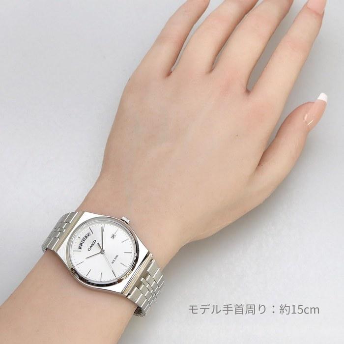 Casio Стандартные аналоговые кварцевые мужские часы MTP-B146D-7AV Серебристые
