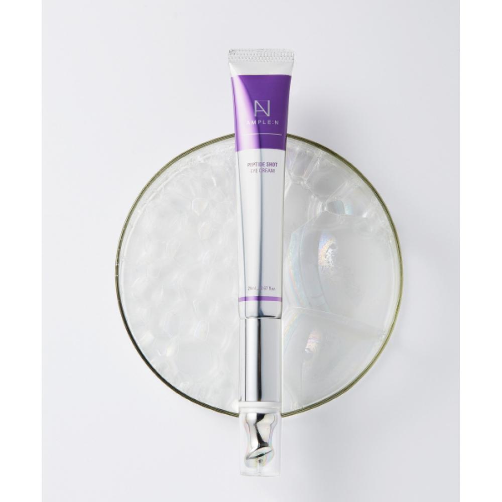 Amplen Peptide Shot Ультратонкий вибрирующий крем для глаз с ретинолом и кофеином 20 мл